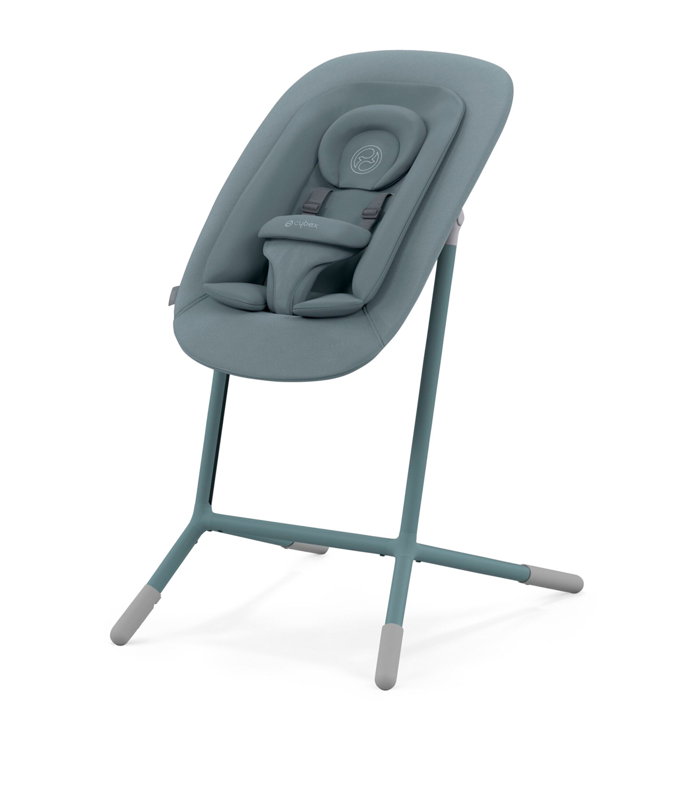 LEMO High Chair 4-in-1 Set - Stone Blue MID BLUE Image 4