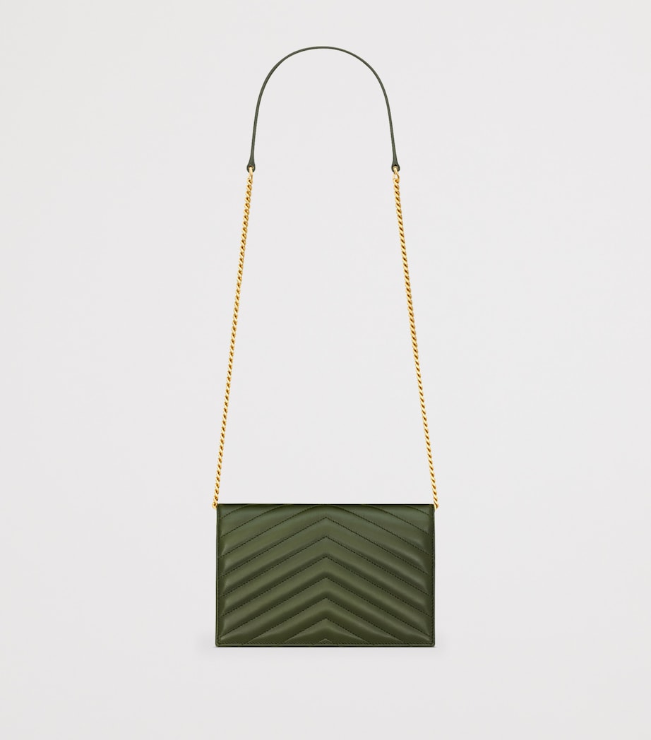 Leather Envelope Chain Wallet 3189 Image 2