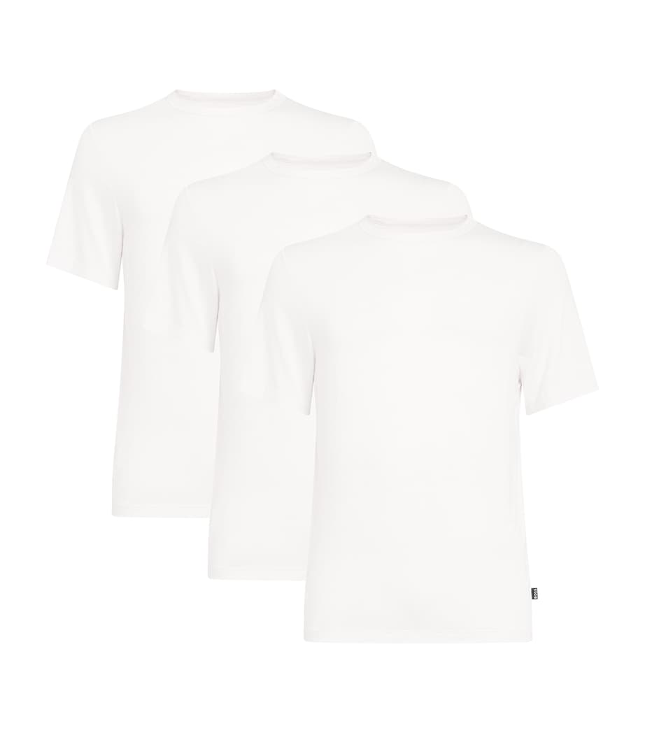 Stretch-Bamboo T-Shirt (Pack of 3) 100-WHITE Image 1