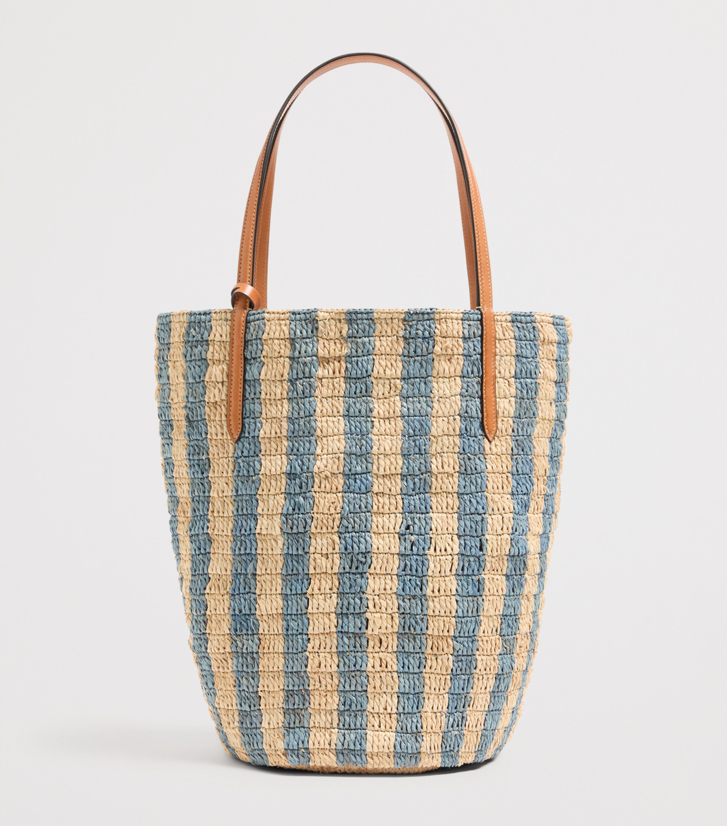 Valentino Garavani Straw VLogo Signature Bucket Bag Image 4