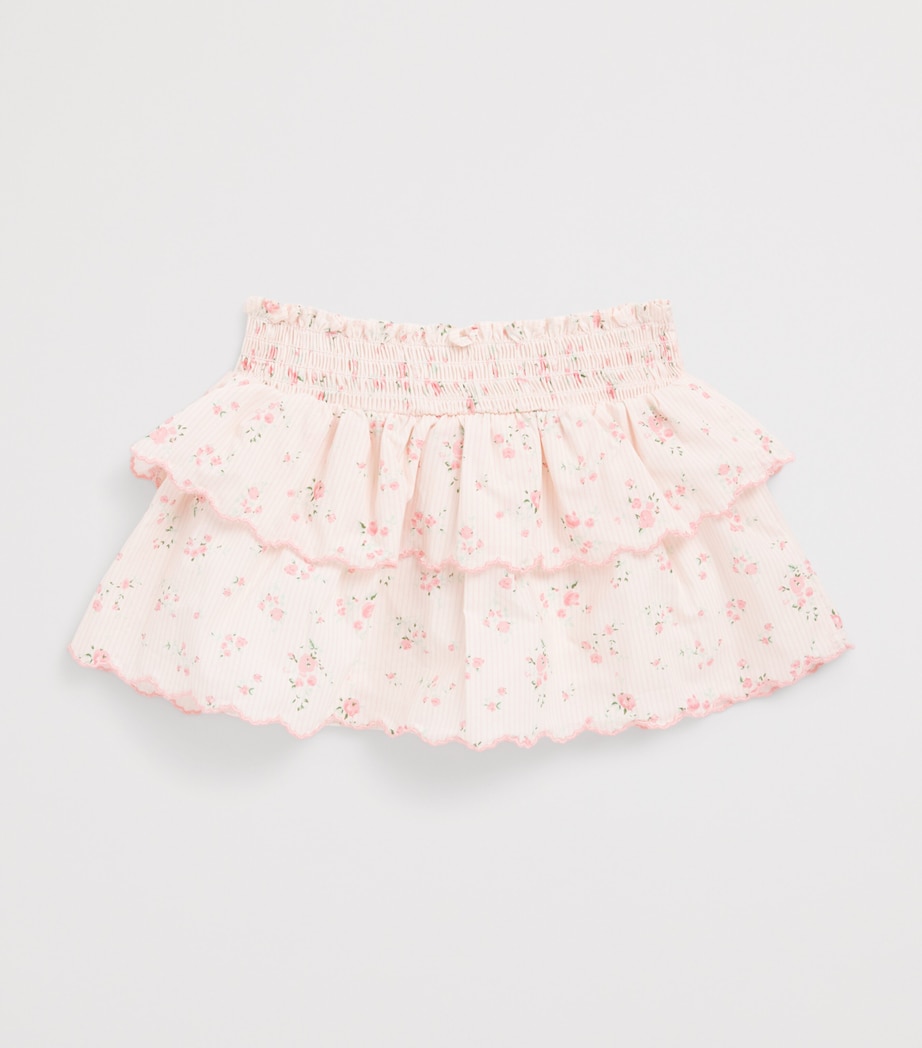 Cotton Floral Bea Skort (6-36 Months) MULTIOLOR Image 2