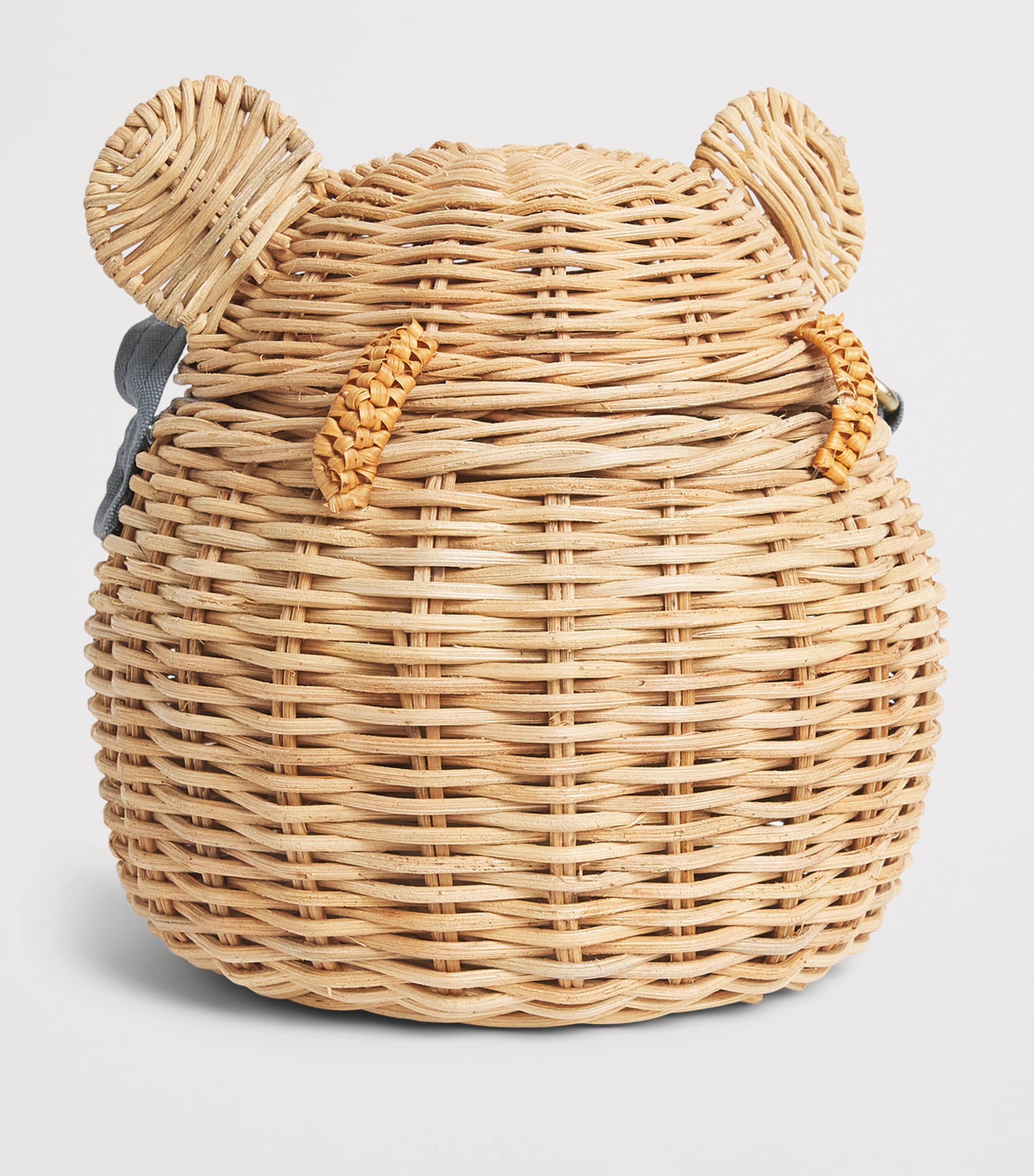 Meri Meri Rattan Bear Cross-Body Bag Multicolored Image 2