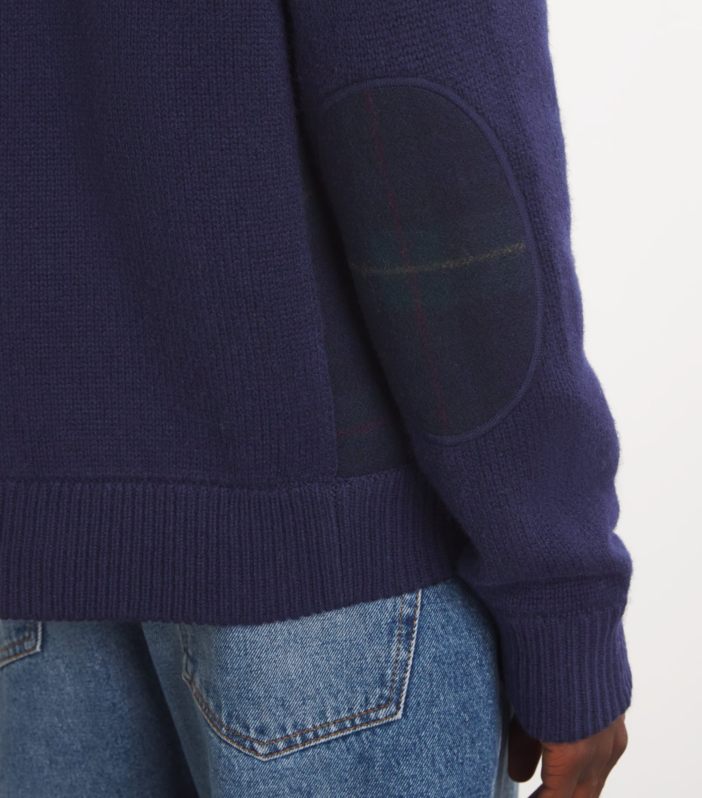 Polo Ralph Lauren Blue Wool Tartan Cardigan | Harrods US