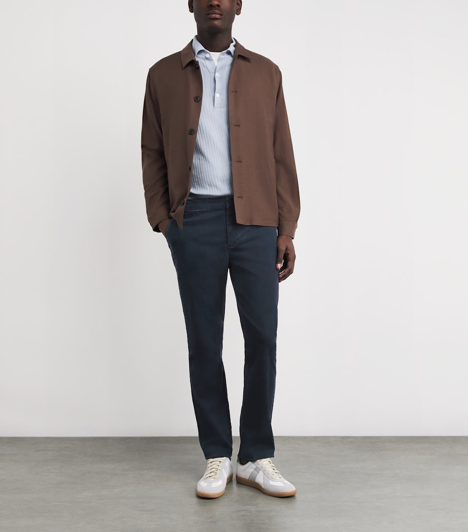 FRAME Mens Slim Chinos Navy Image 2