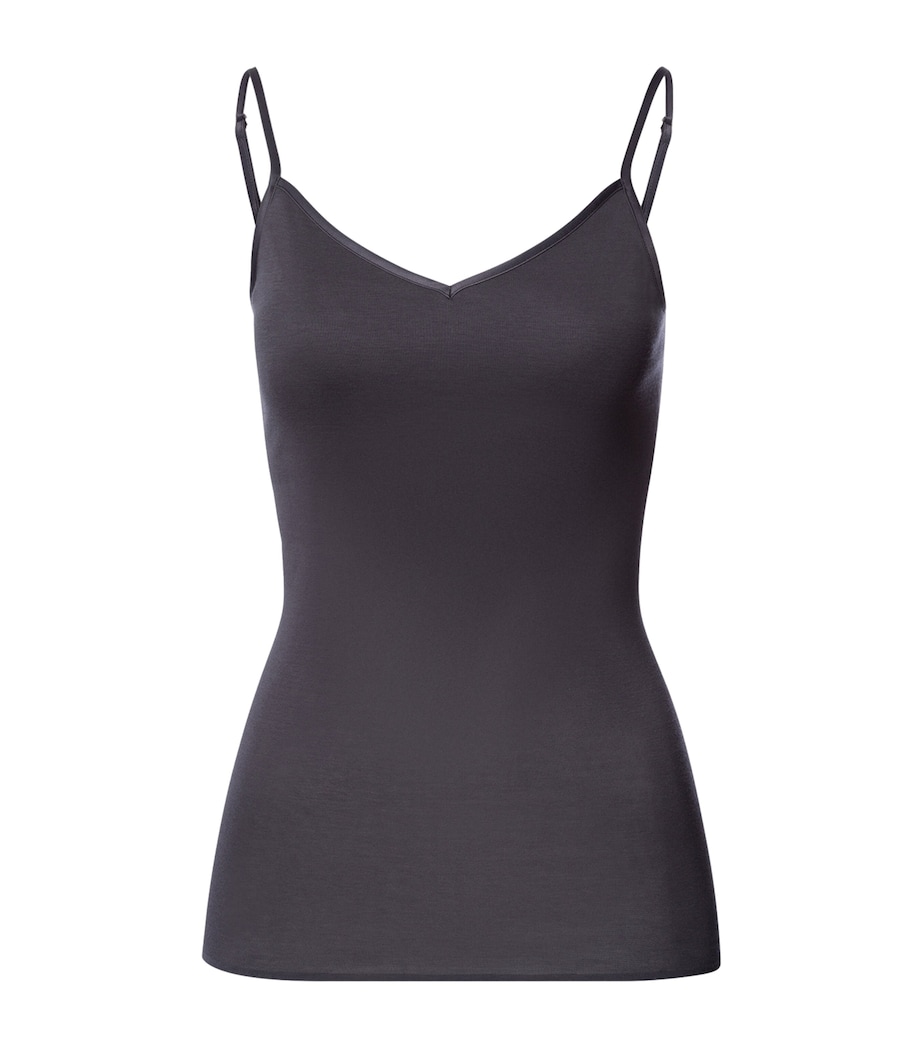 Cotton Seamless Padded Camisole BLACK PEARL Image 1
