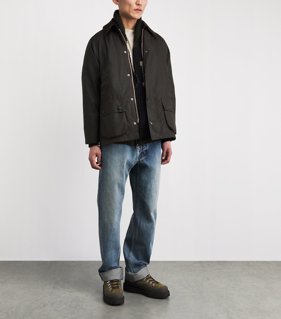 Waxed Bedale Jacket OLIVE Image 2