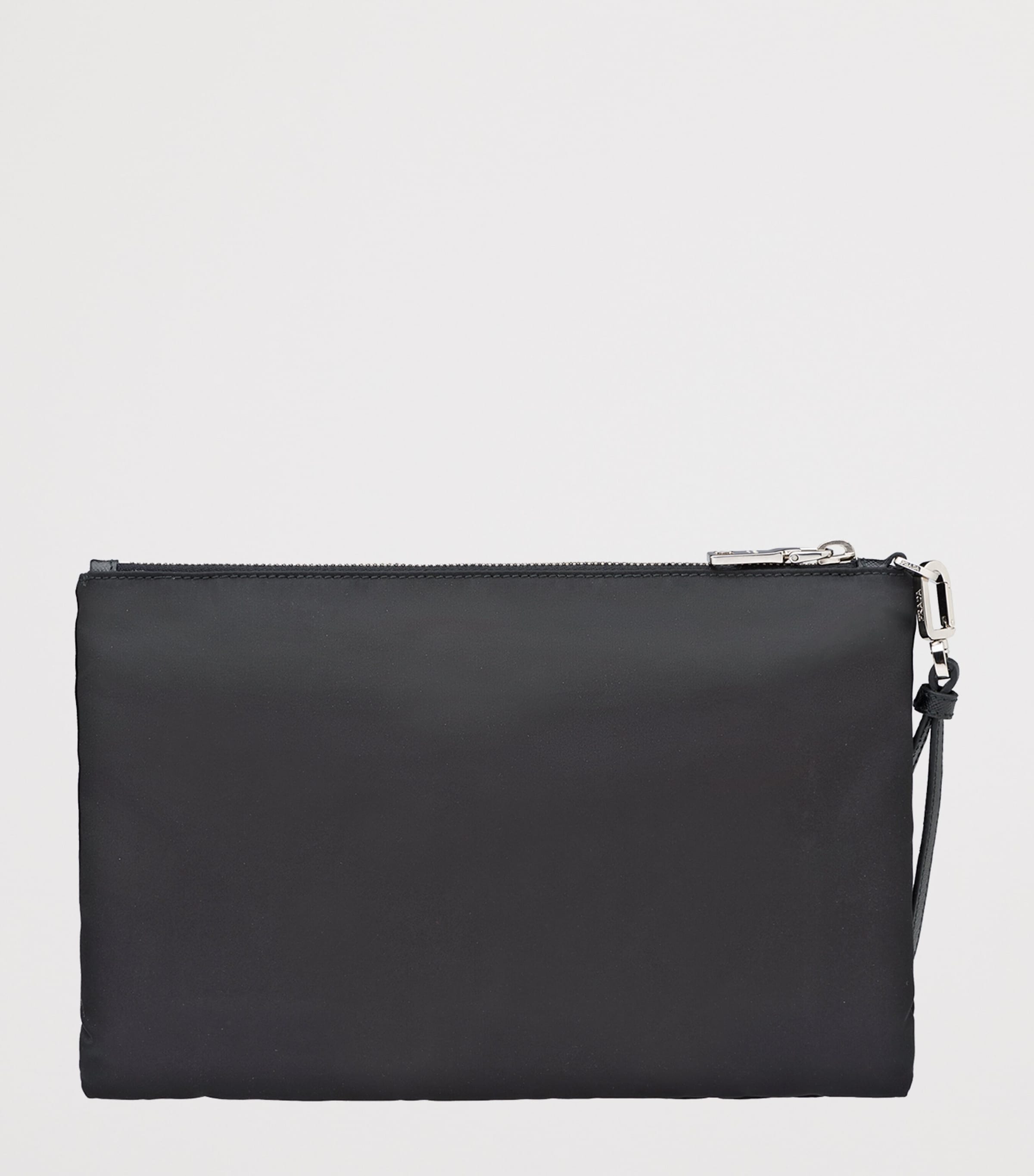 Prada Re-Nylon and Saffiano Leather Wristlet Pouch Image 4
