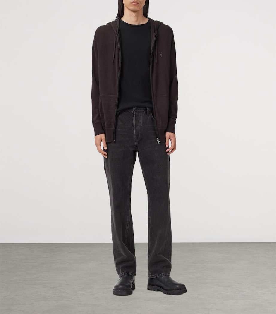 Merino Wool Mode Hoodie ESPRESSO BROWN Image 2