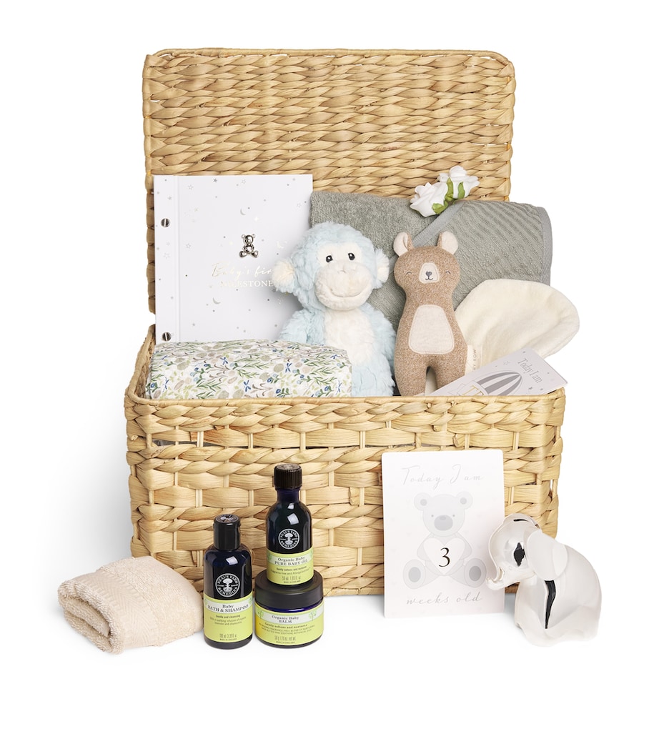 Cheeky Monkey New Baby Hamper CHEEKY MONKEY OLIVE Image 1