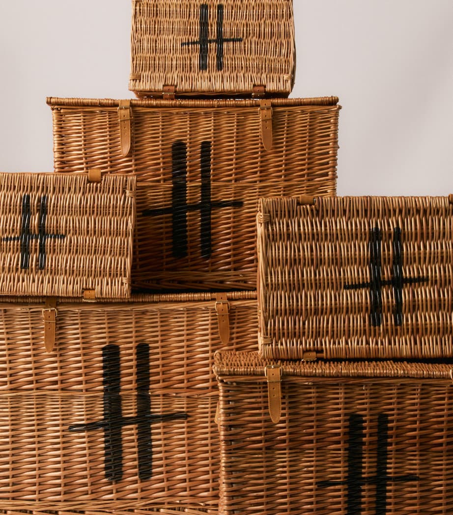 Harrods Wicker Basket (XXL) Image 2