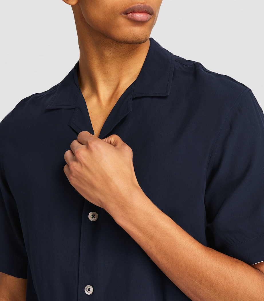 Short-Sleeved Shirt NAVY Image 6