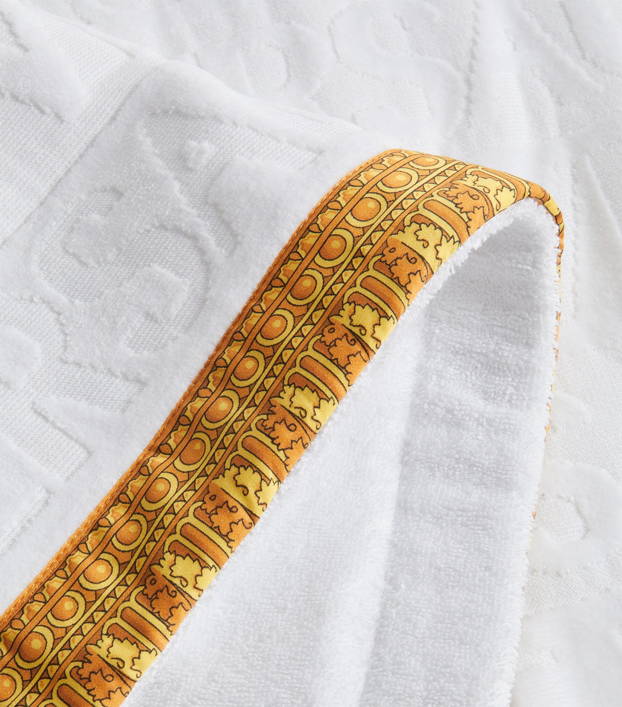 I ♡ Baroque Bath Mat (80cm x 60cm) Z4001 WHITE Image 2