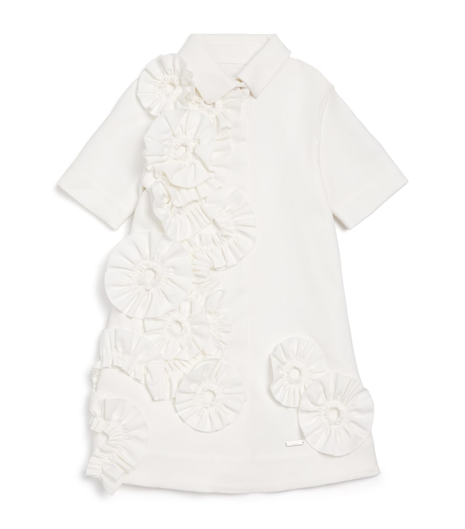 Floral Appliqué Sunkissed Dress (3-8 Years) 100WHITE Image 1