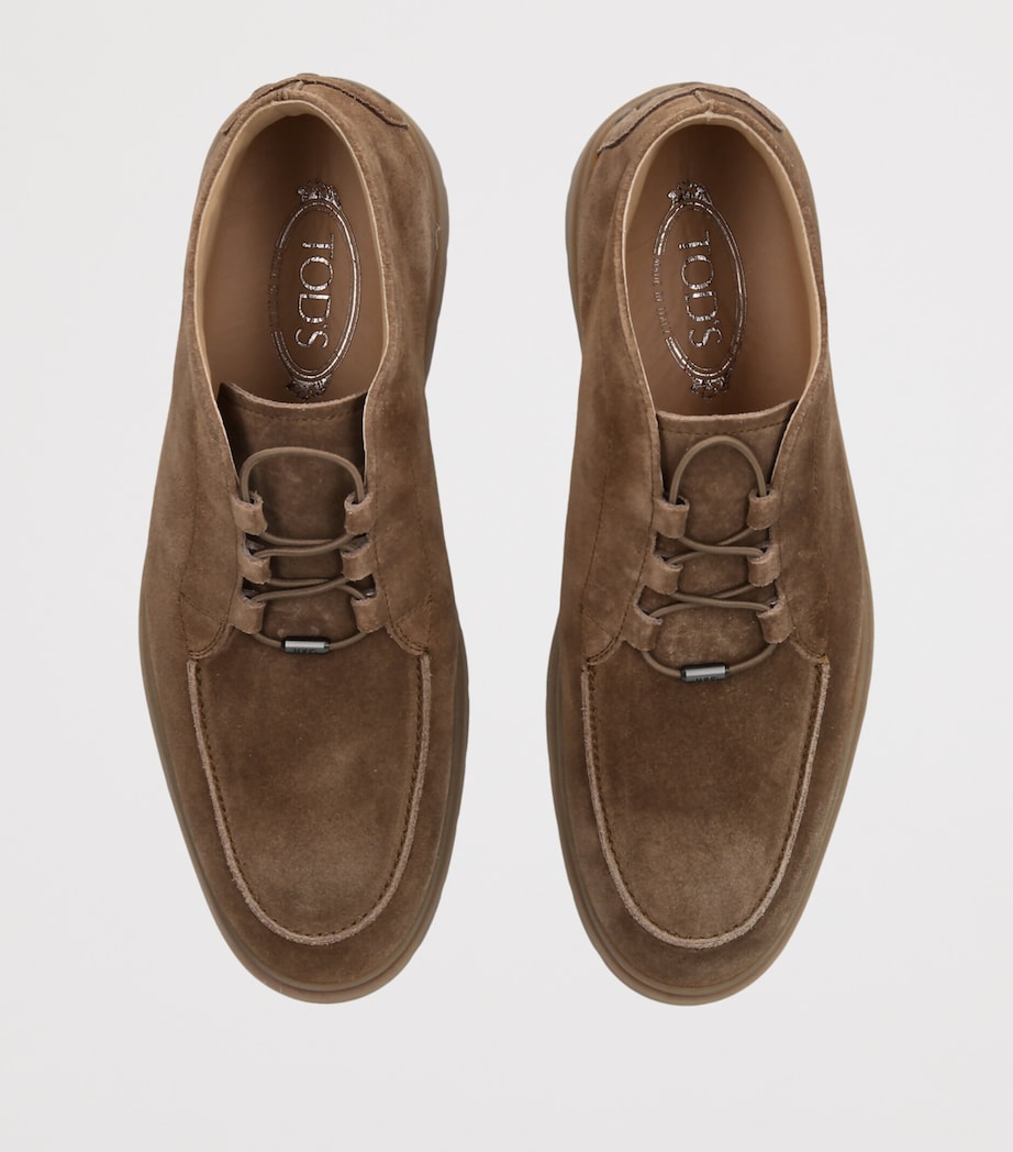 Tod's Suede Ankle Boots Brown Image 3