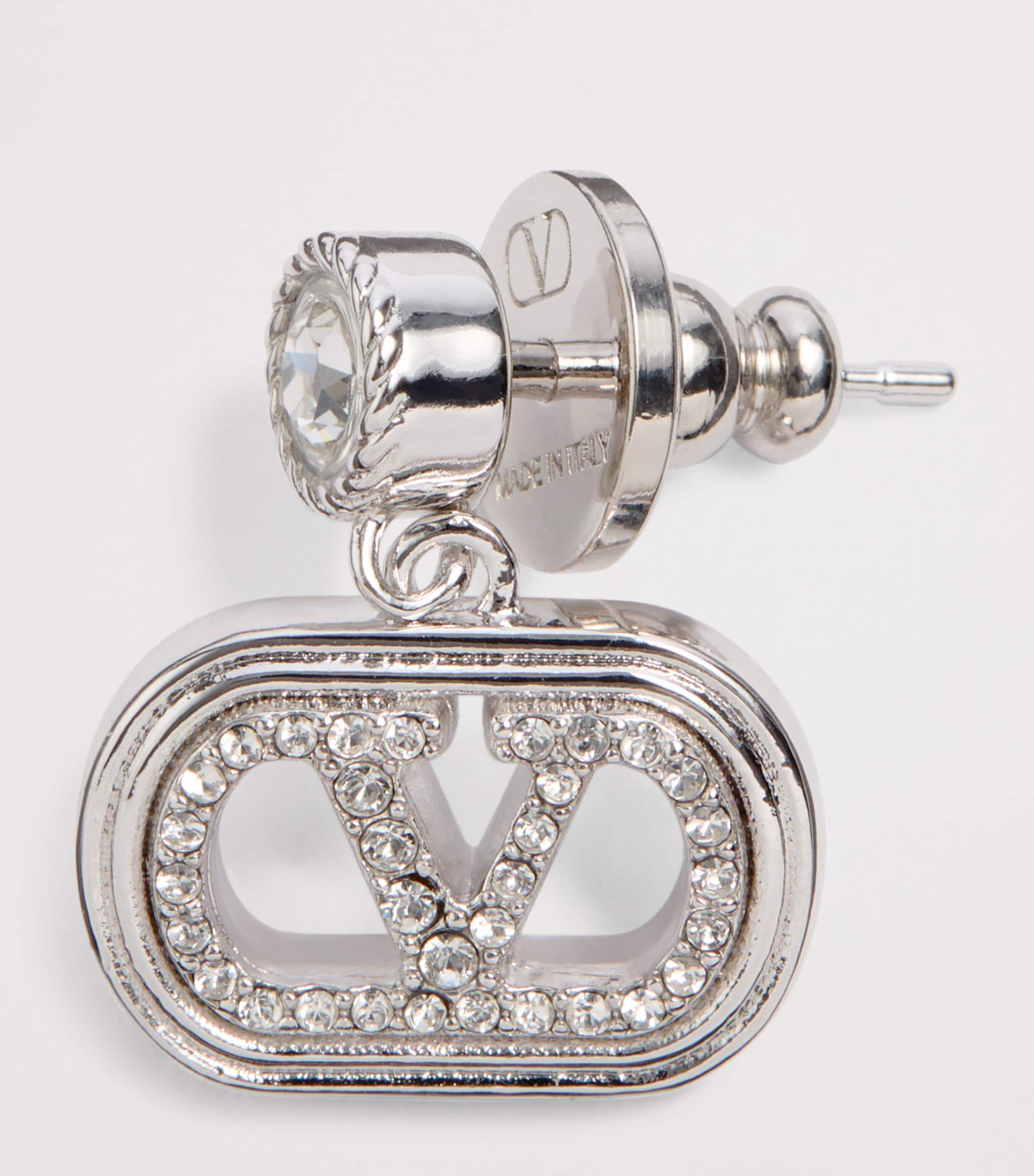 Embellished Ovalette Earrings DFH Image 3