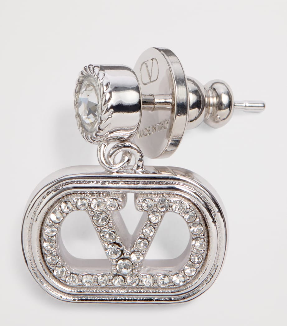 Embellished Ovalette Earrings DFH Image 3