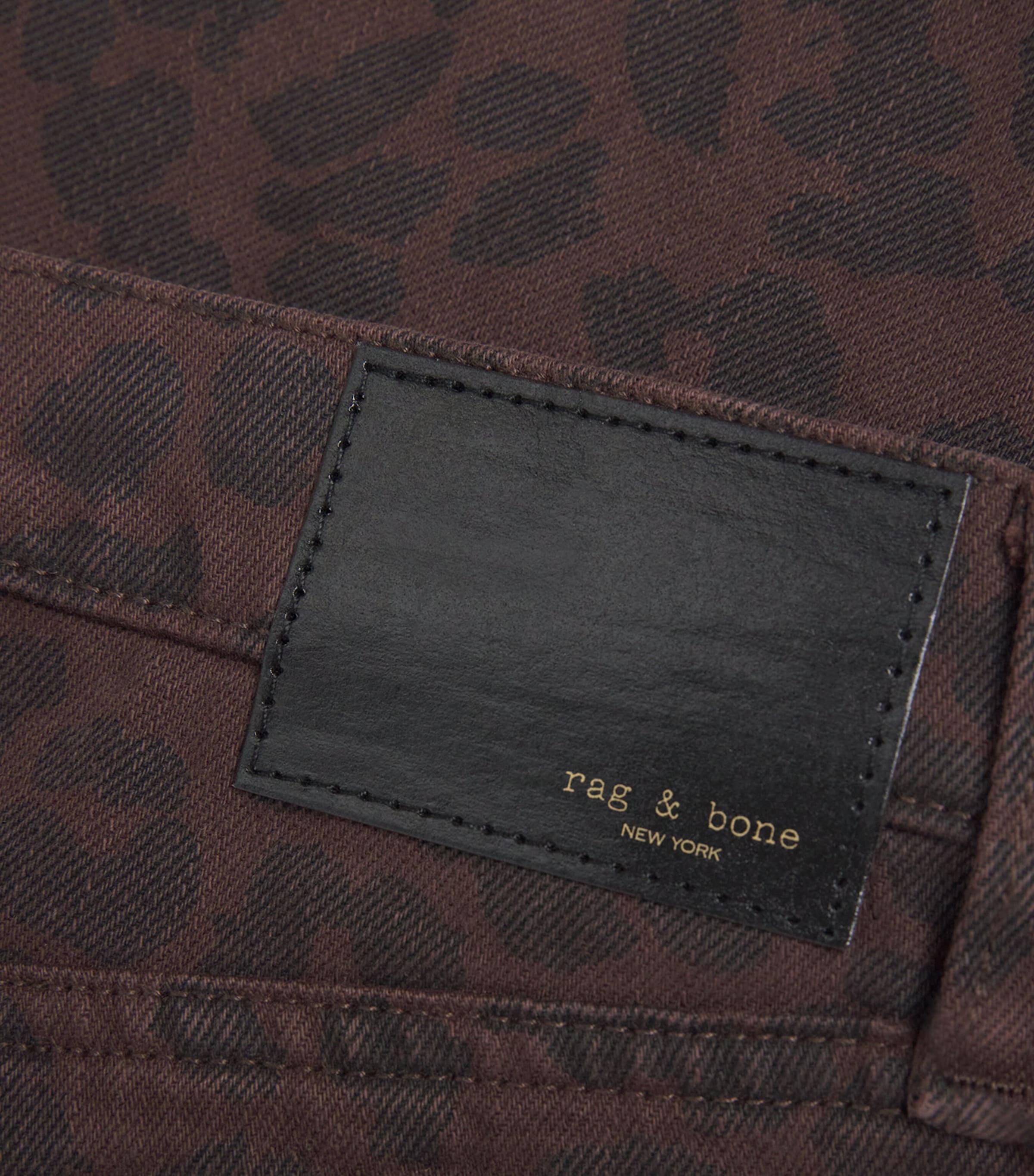 Leopard Shea Straight High-Rise Jeans LEOPARD Image 5