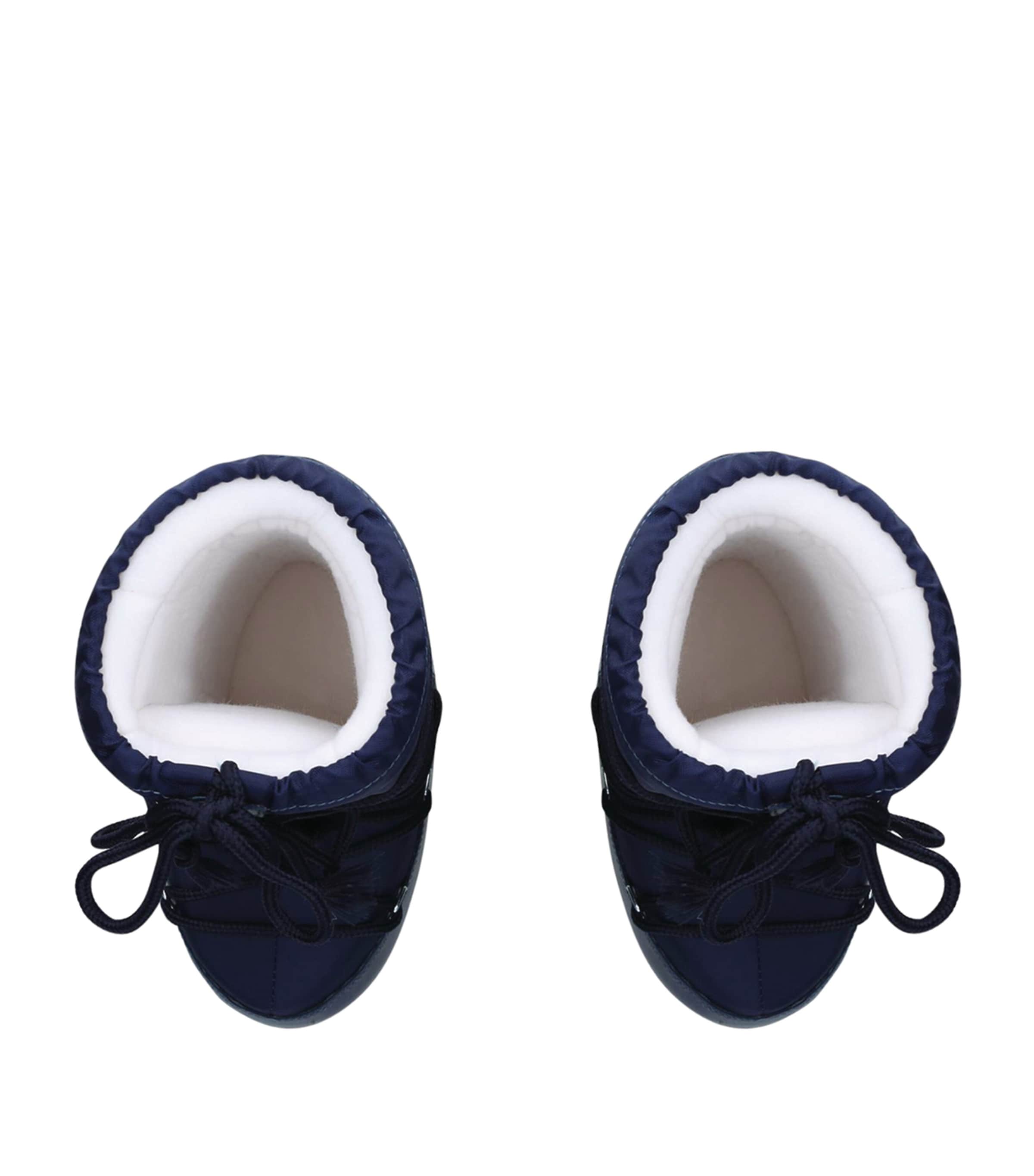 Nylon Classic Snow Boots NAVY Image 4