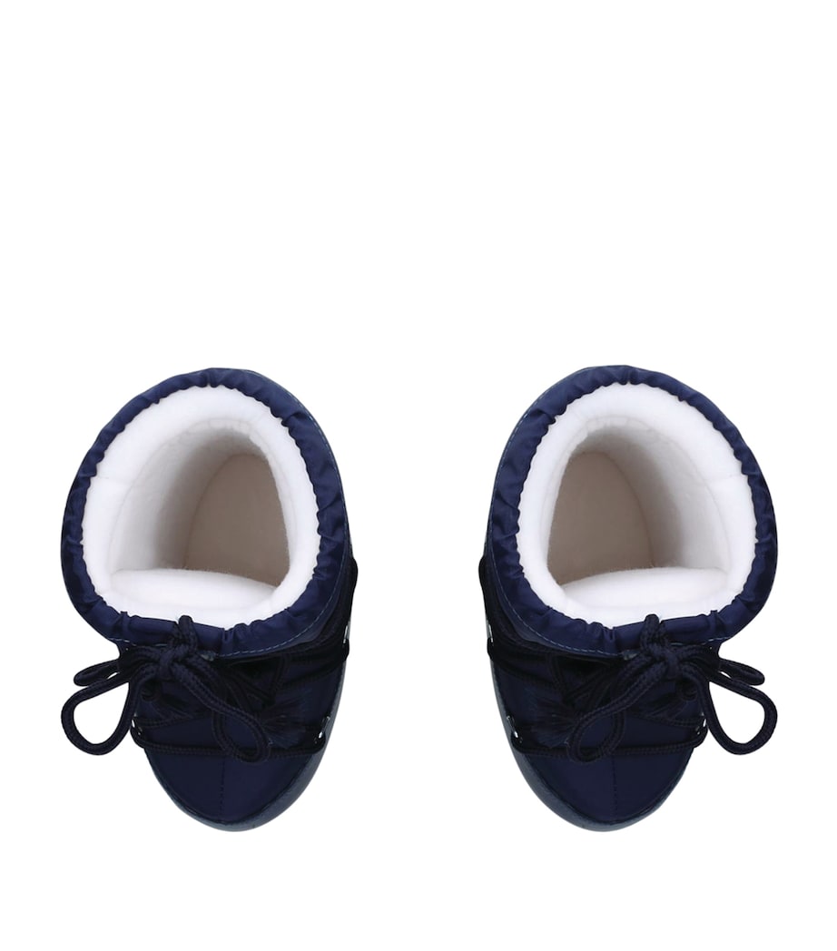 Nylon Classic Snow Boots NAVY Image 4