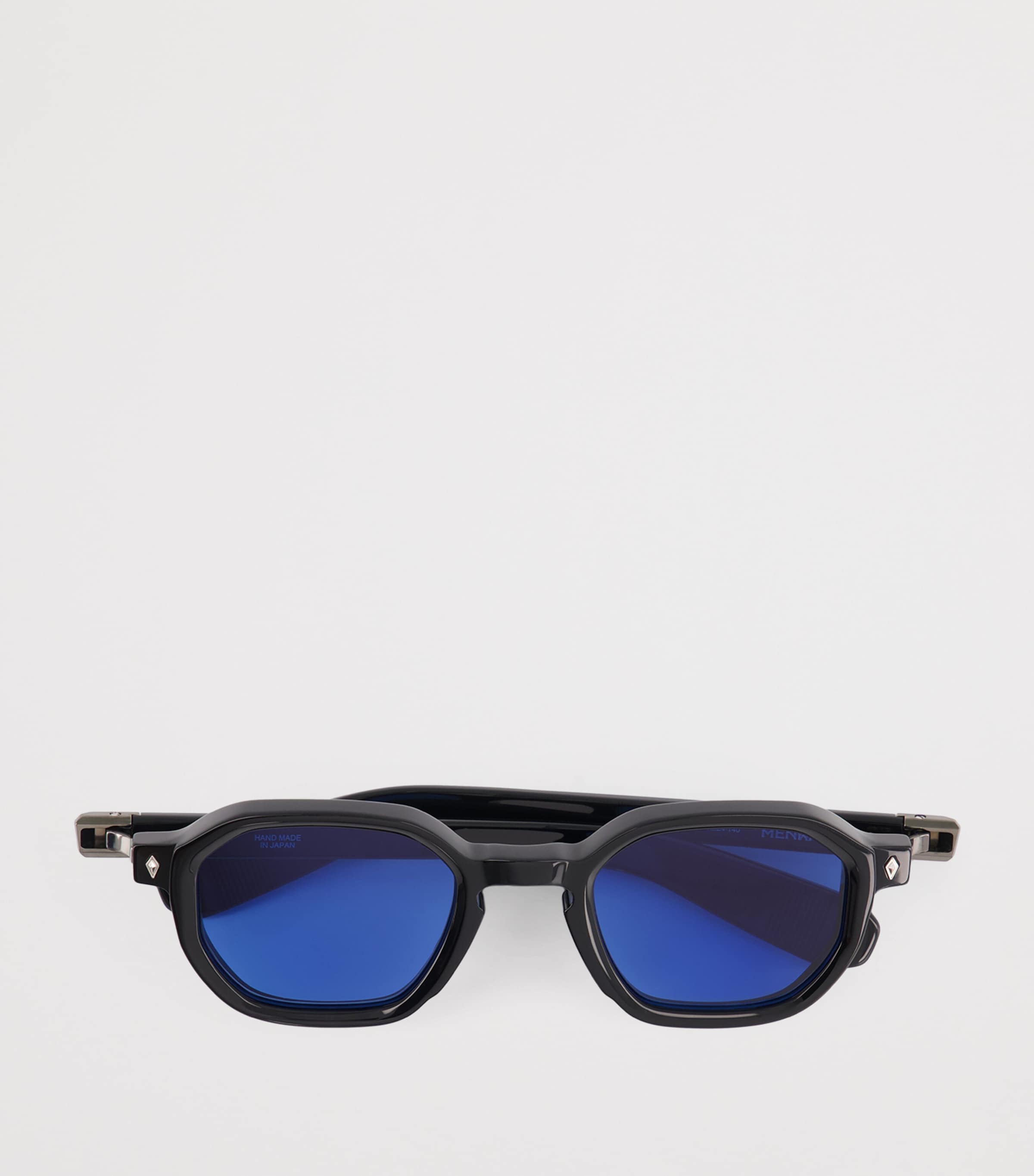 Sato Menkar Sunglasses Noir & Silvern/as Image 3