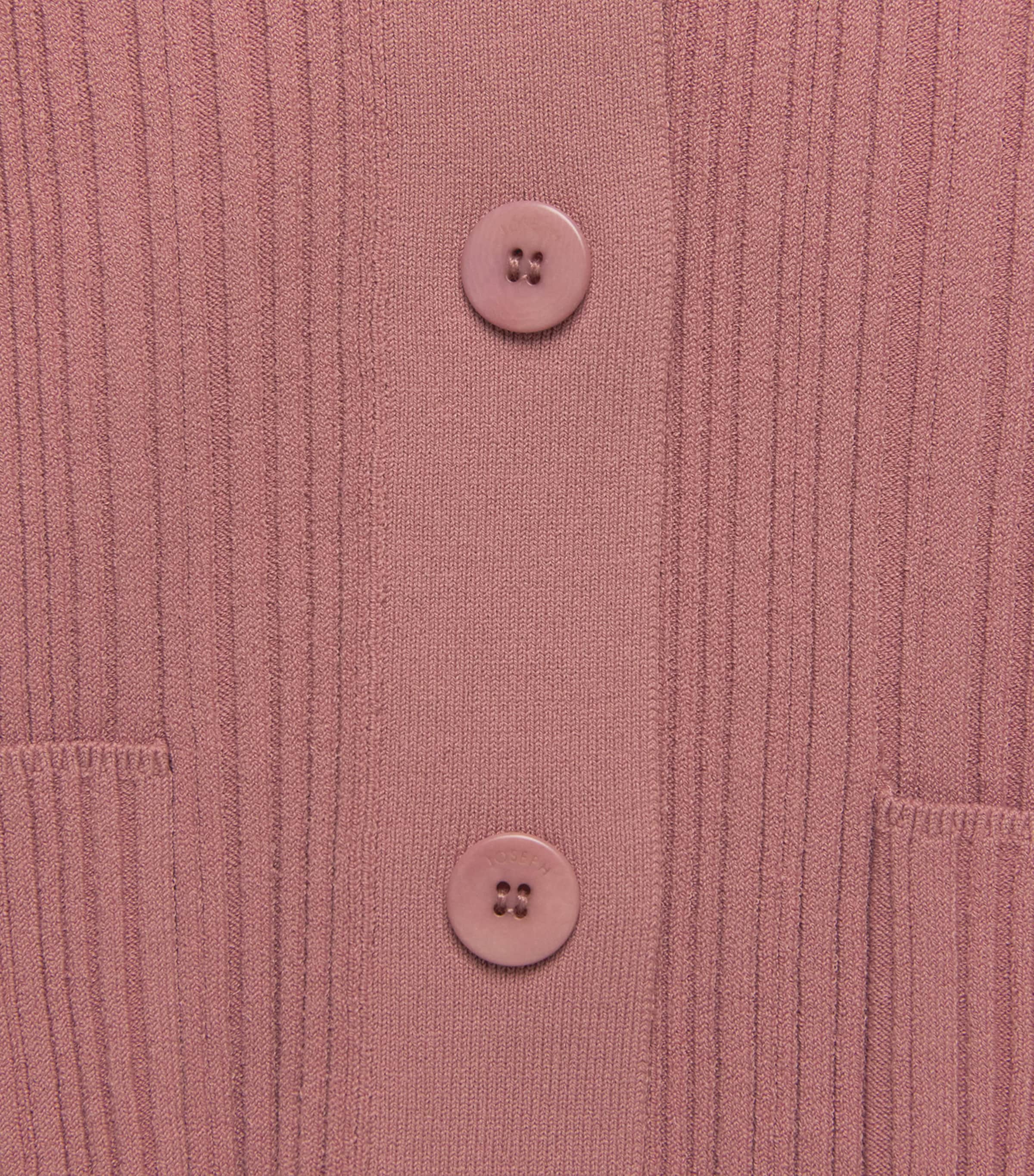 Joseph Womens Plissé Sinai Cardigan Musk Image 6