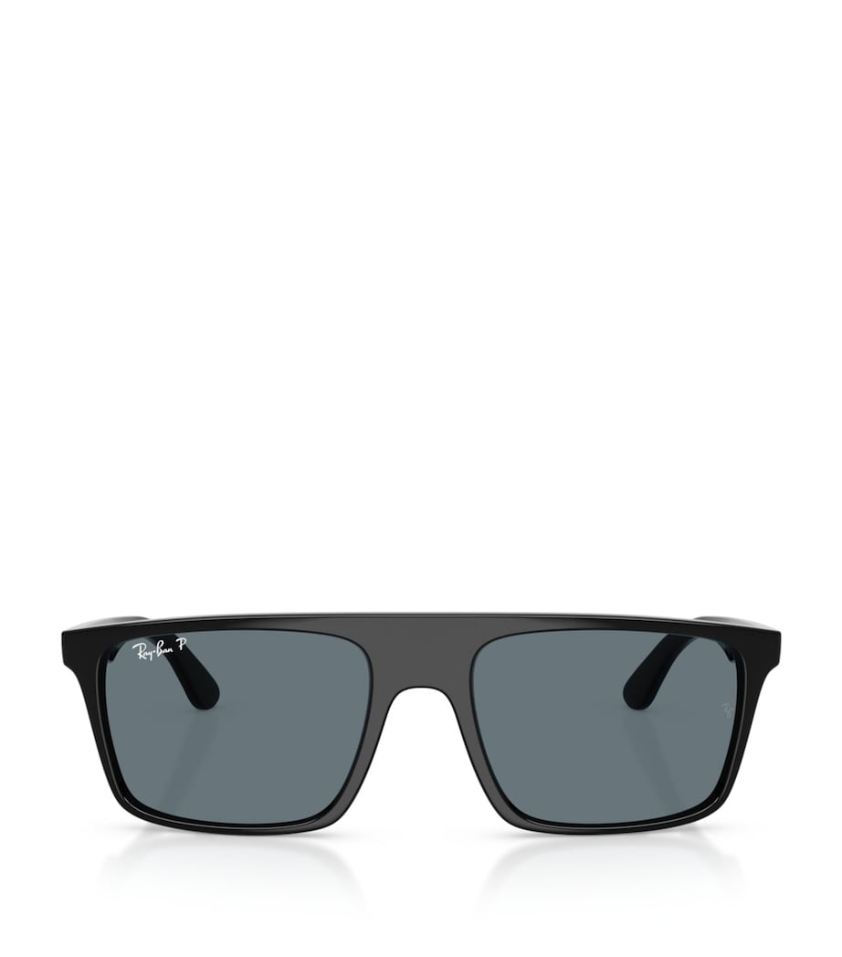 Ray-Ban RB2222 Square Sunglasses Black Image 1