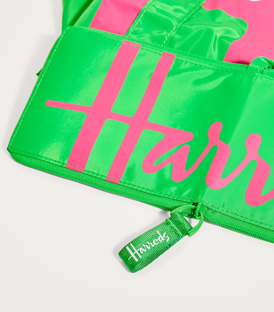 Logo Pocket Shopper Bag BRIGHT GREEN Image 5