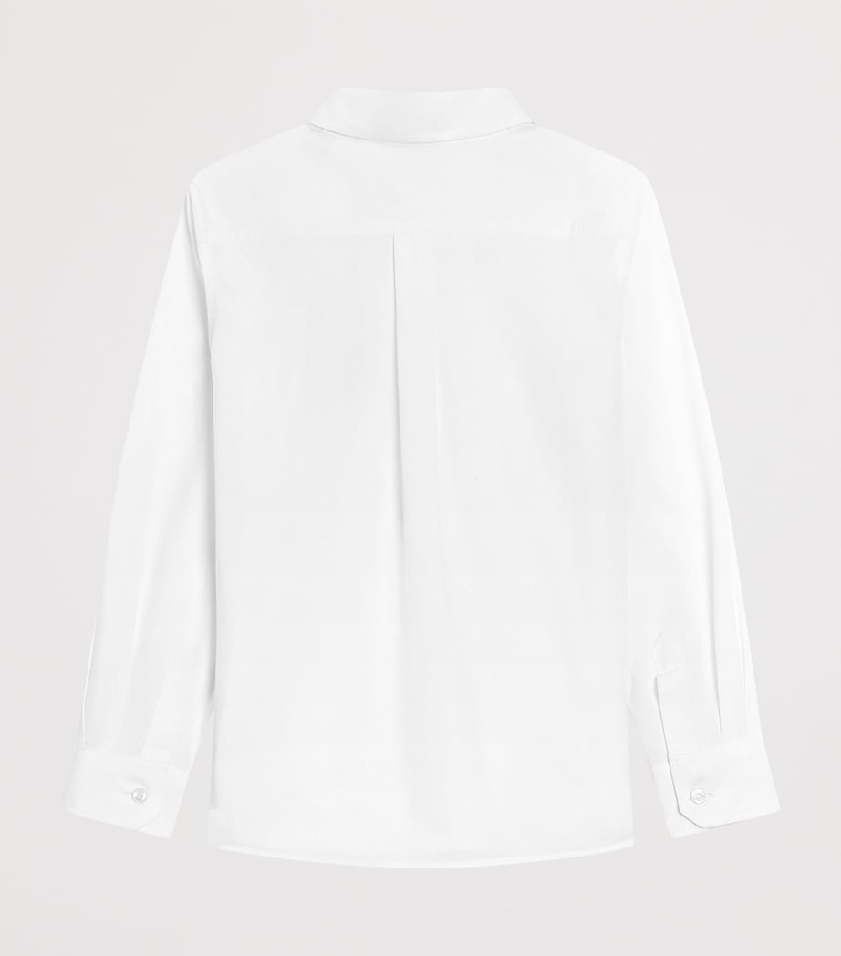 Cotton Logo Shirt (2-6 Years) W0800-OPTICAL W Image 2