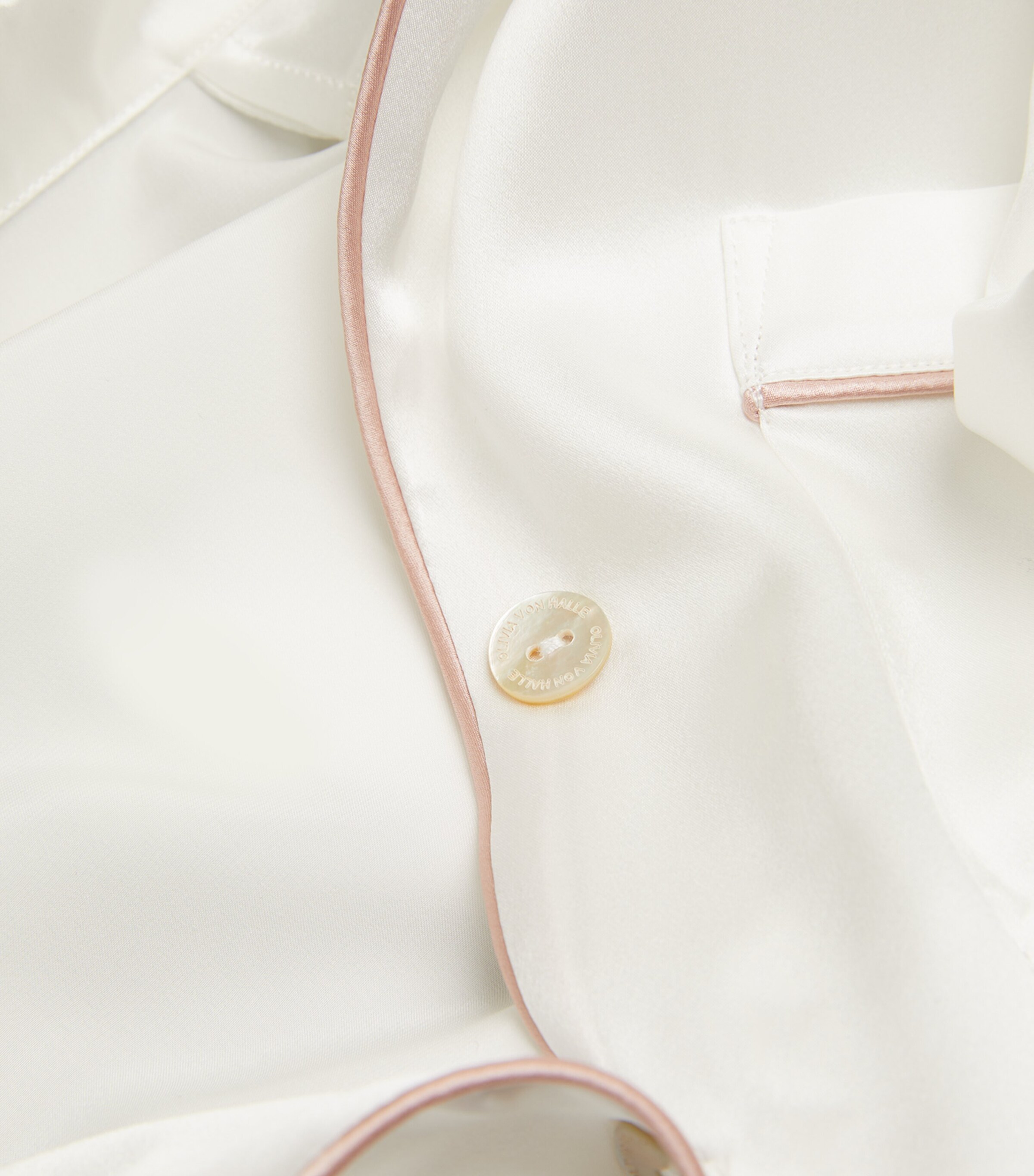 Silk Coco Pyjama Set IVORY OYSTER Image 9