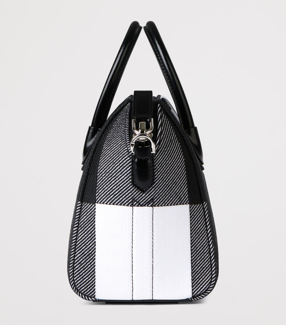 Givenchy Mini Check Antigona Top-Handle Bag Image 4