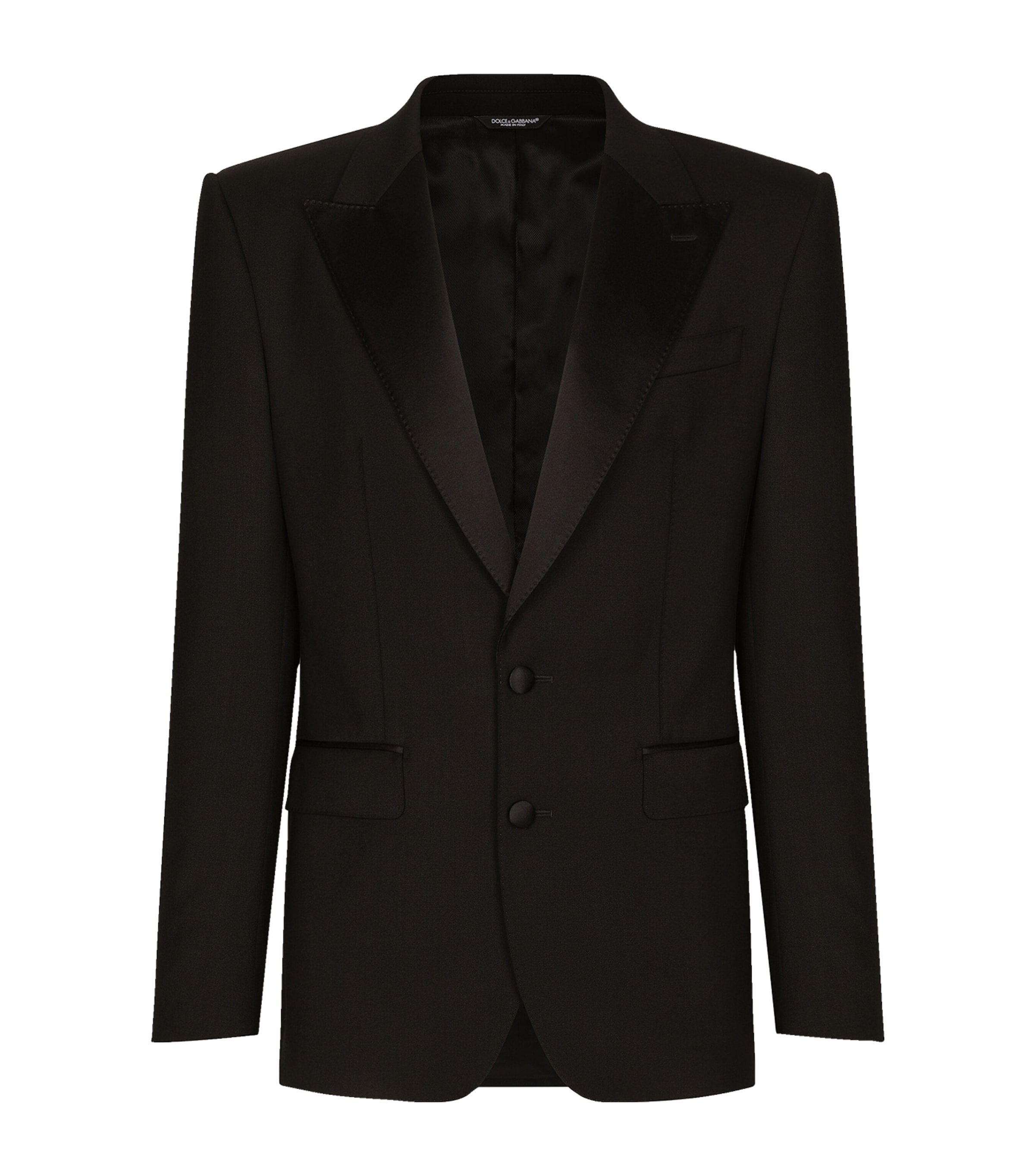 Dolce & Gabbana Single-breasted Stretch Wool Sicilia-fit Tuxedo Jacket