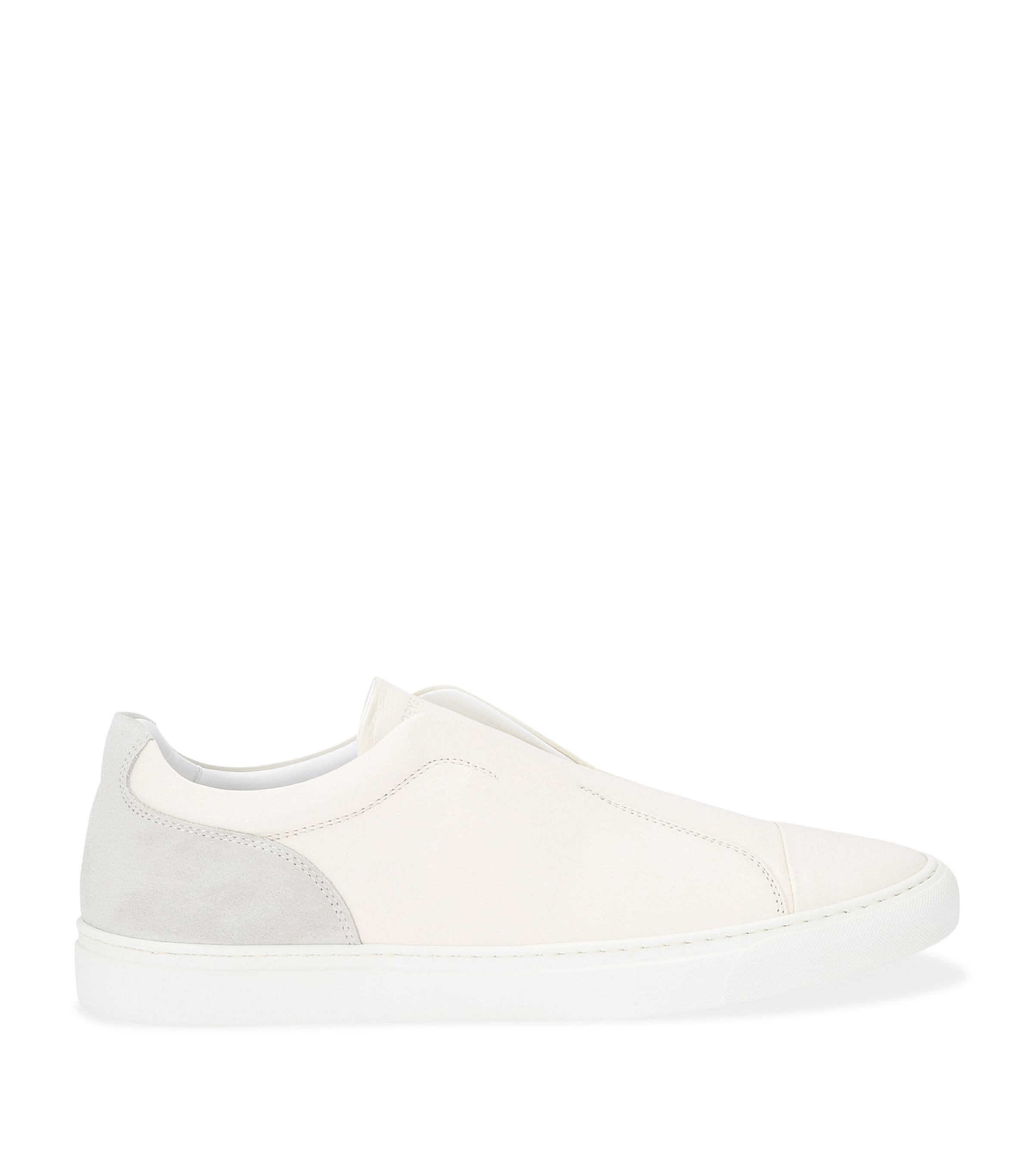 Harrys Of London Leather Lace-up Sneakers In White