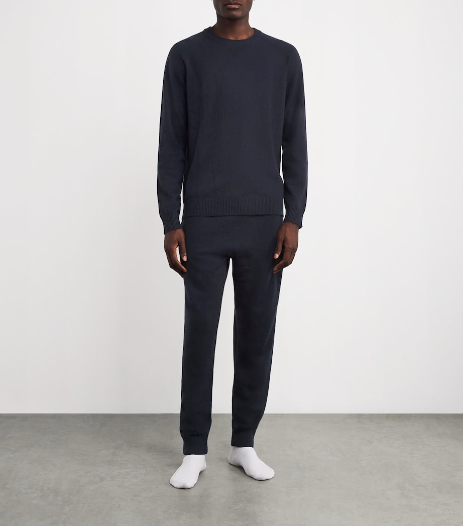 Cashmere Finley Sweater NAVY Image 2