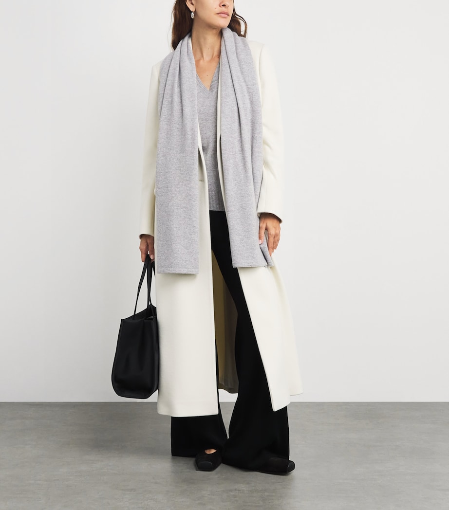 Cashmere Pure Scarf 3223 LT HEATHER Image 3