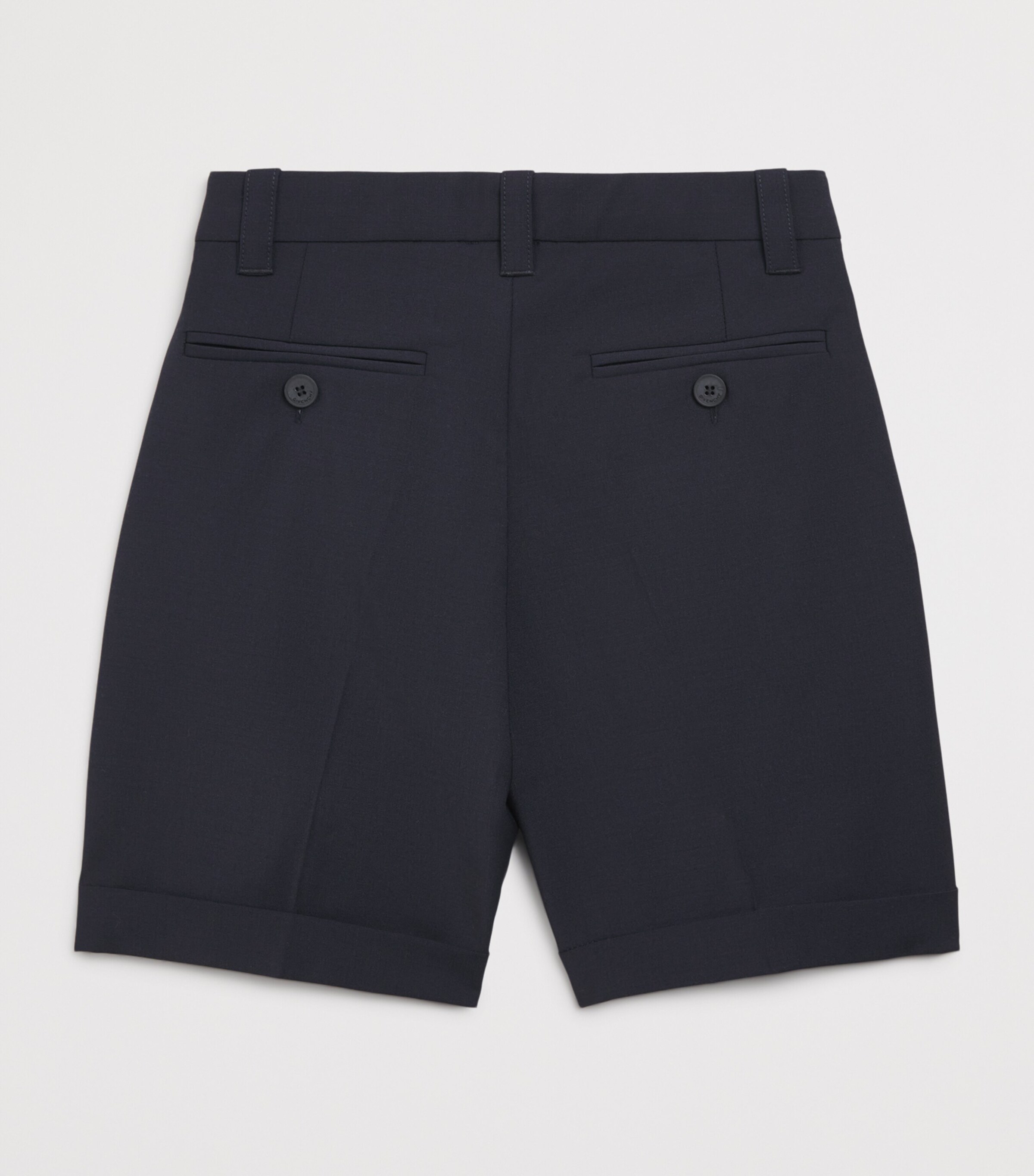Wool-Blend Pleated Shorts (4-12+ Years) H31111/061DARK GREY Image 2