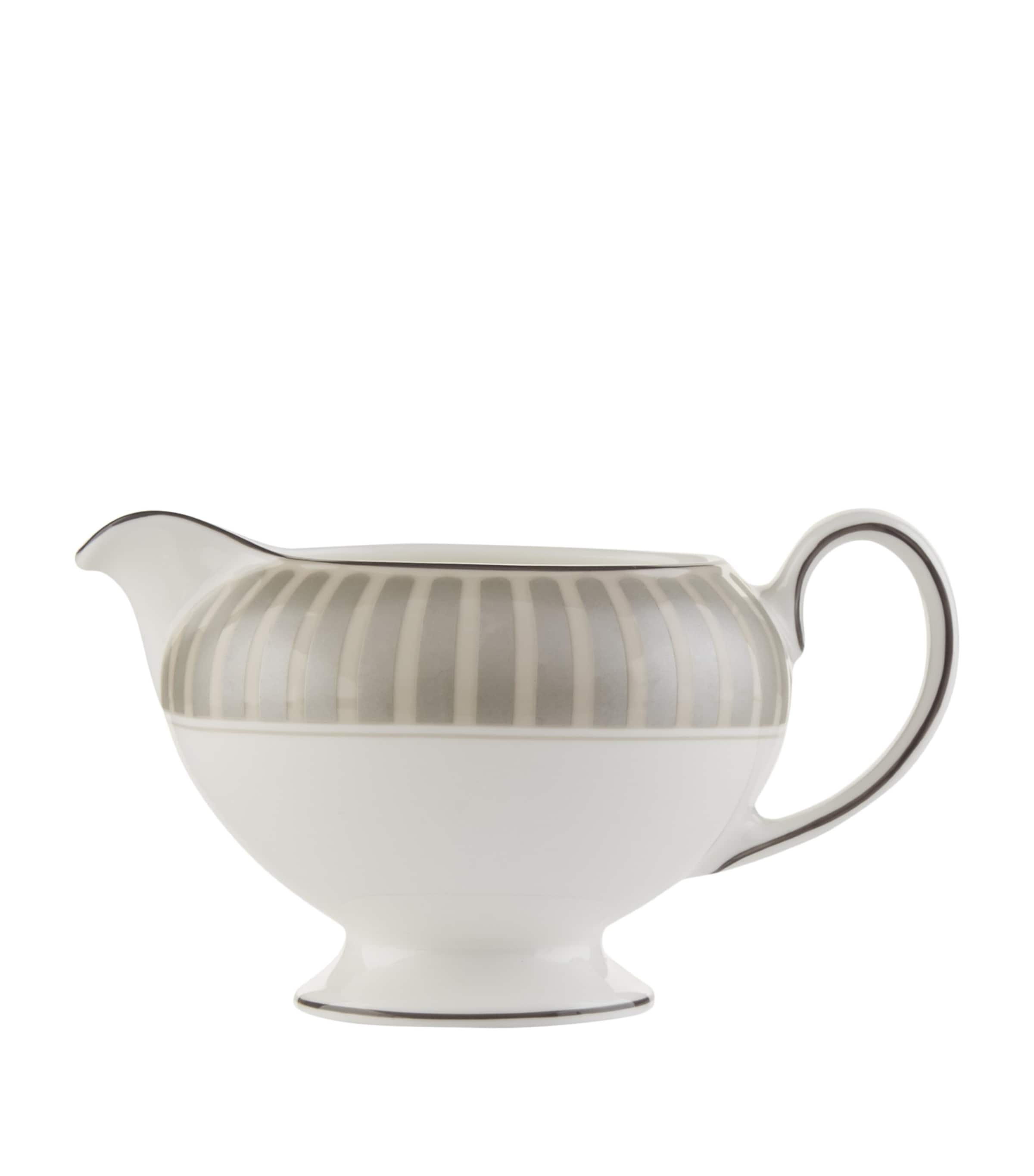 Wedgwood Parklands Cream Jug In Grey