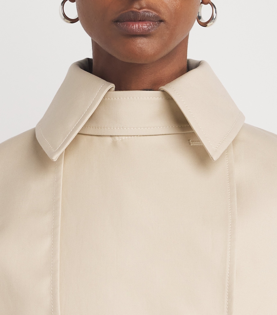 Cotton Cape Jacket NATURAL Image 6