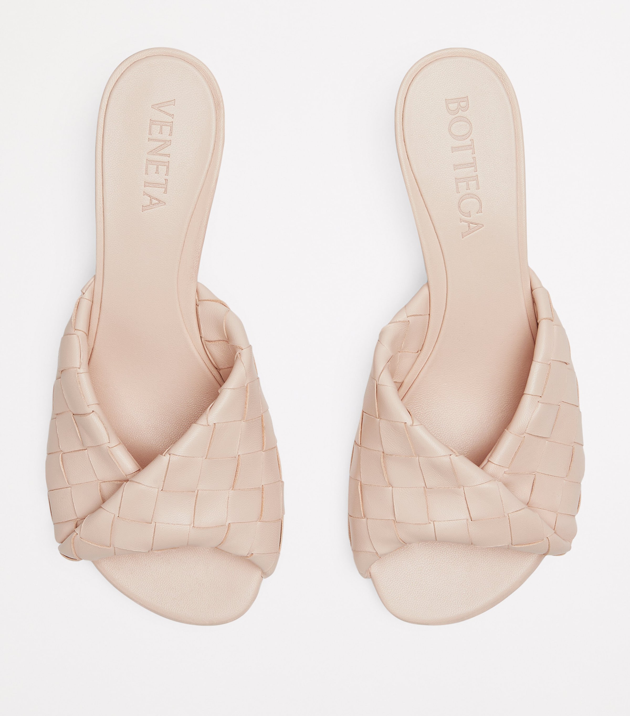 Leather Intrecciato Blink Mules 50 6801 Image 5