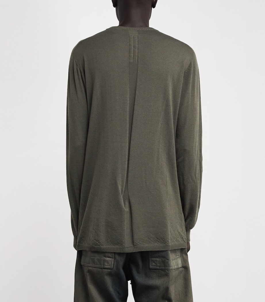 Virgin Wool Oversized Level Sweater BOSCO Image 4