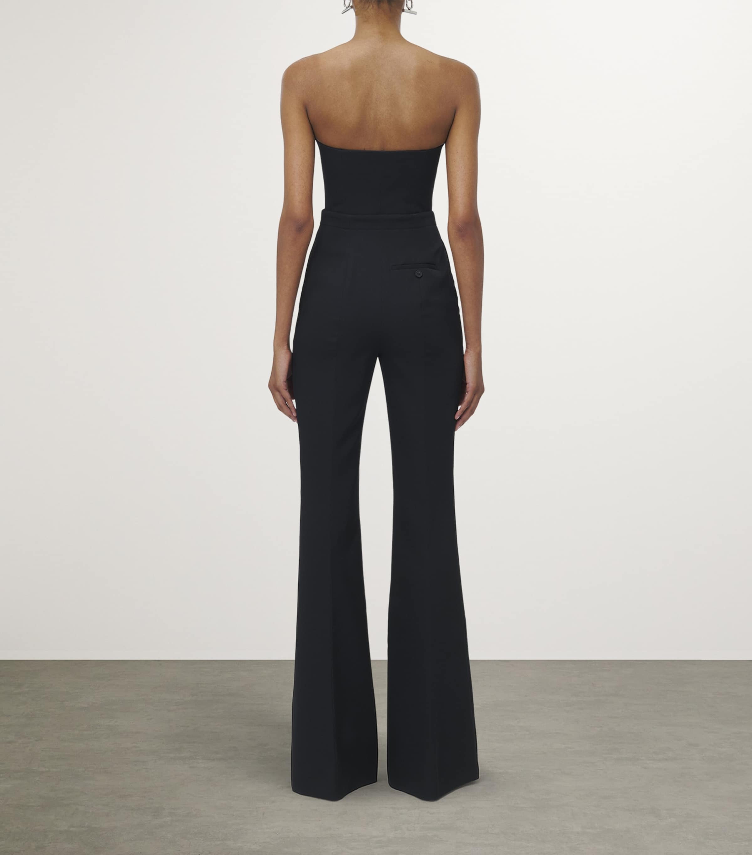 Wool Foldover-Waist Trousers 1000 Image 4