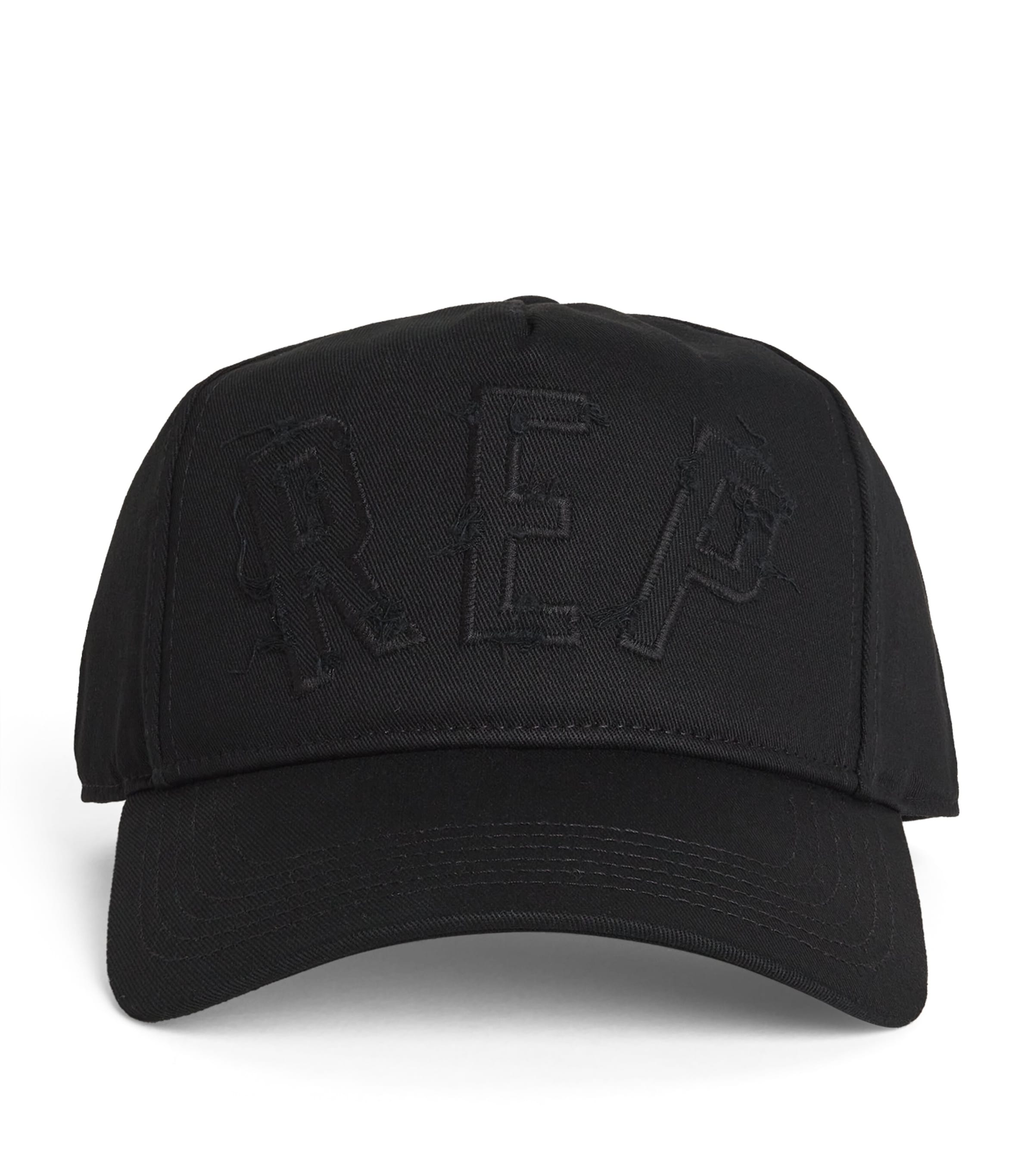 Shop Represent Rep Appliqué Baseball Cap In Black