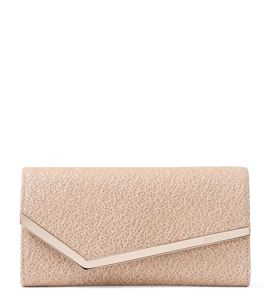 Jimmy Choo Emmie Clutch Bag Macaron/light Gold Image 1