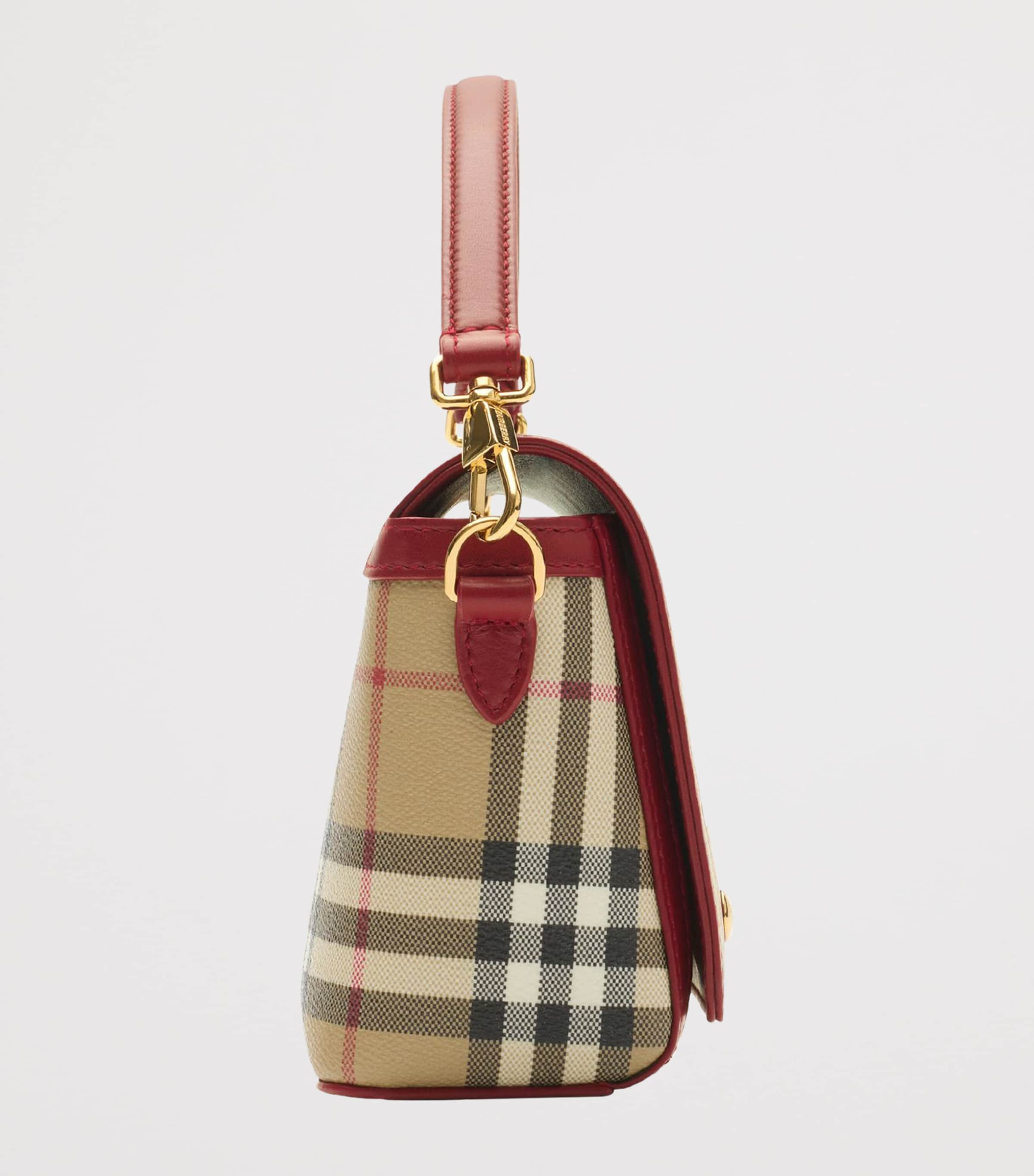 Check Note Top-Handle Bag VNTG CHKRUBY Image 3