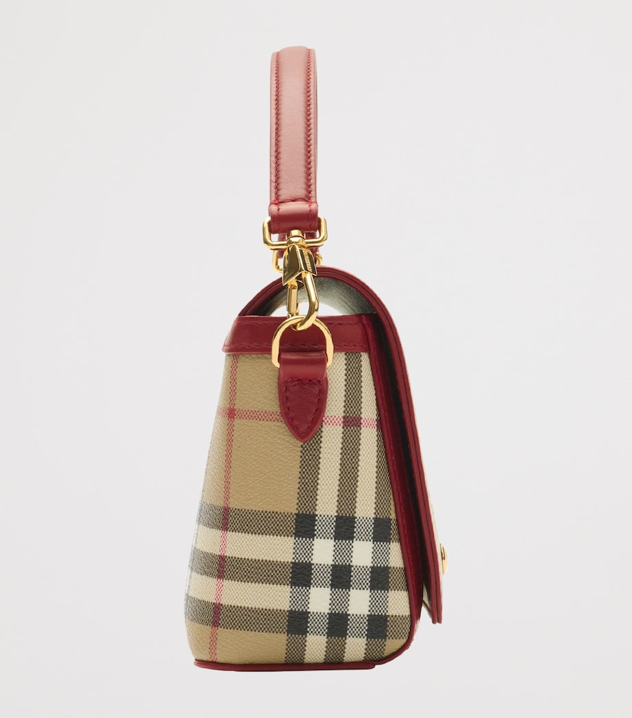 Check Note Top-Handle Bag VNTG CHKRUBY Image 3