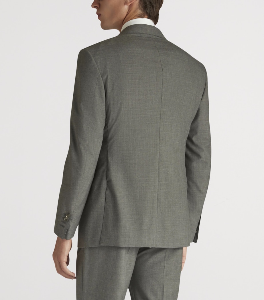 Wool-Cashmere Bourdon Blazer 037MID GREY Image 4