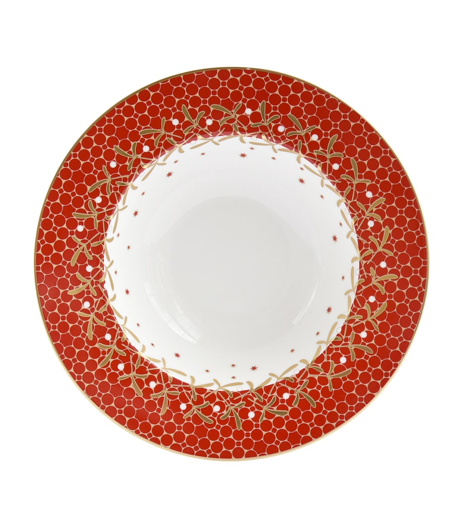 Noël Soup Plate (22.5cm) MULTICOLORE Image 1