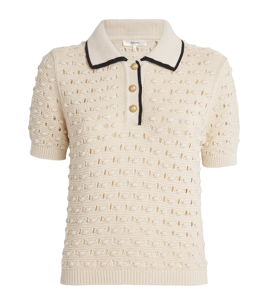The Bauble Polo Top CREAM Image 1