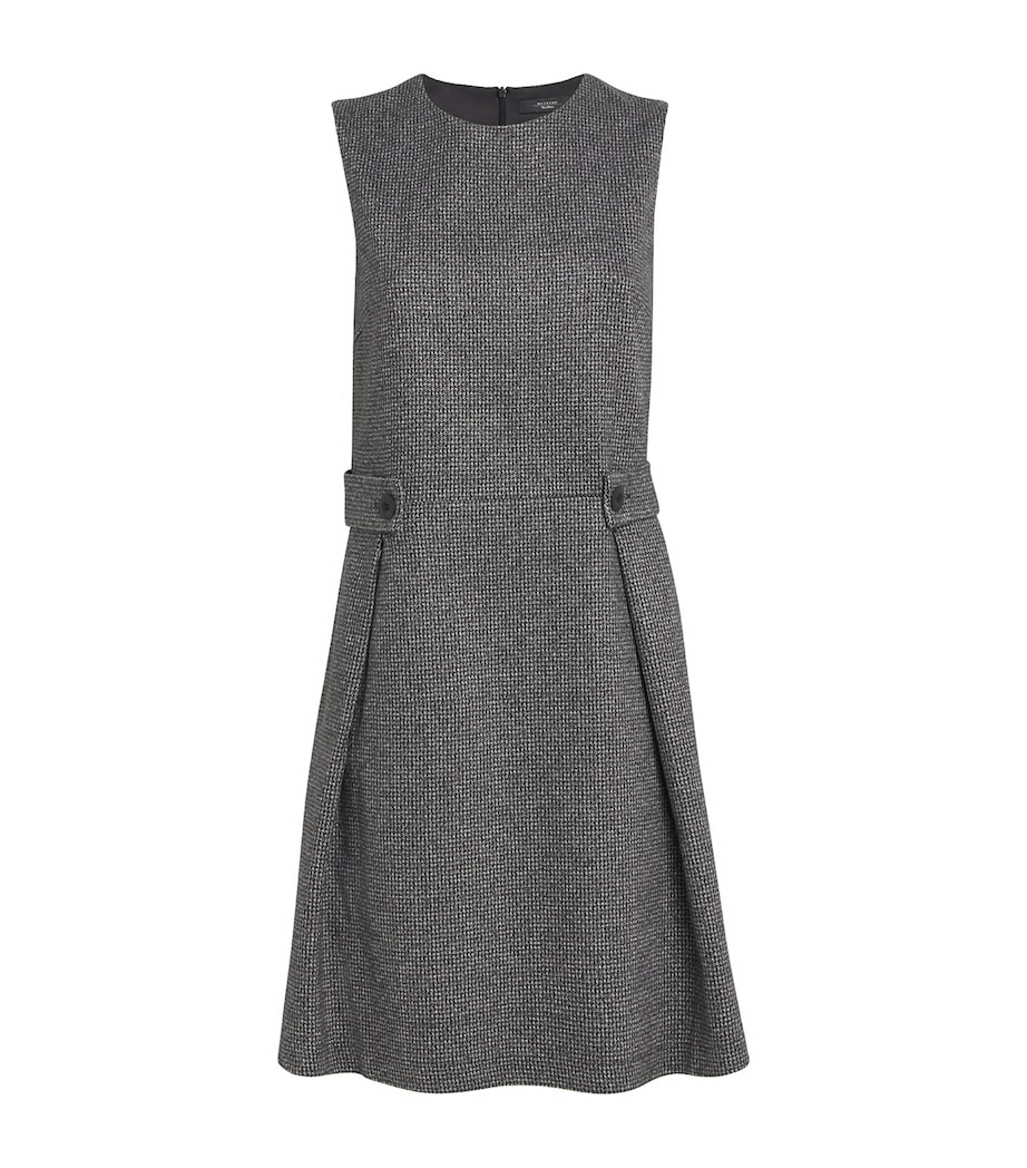 Houndstooth Tailored Mini Dress DARK GREY Image 1
