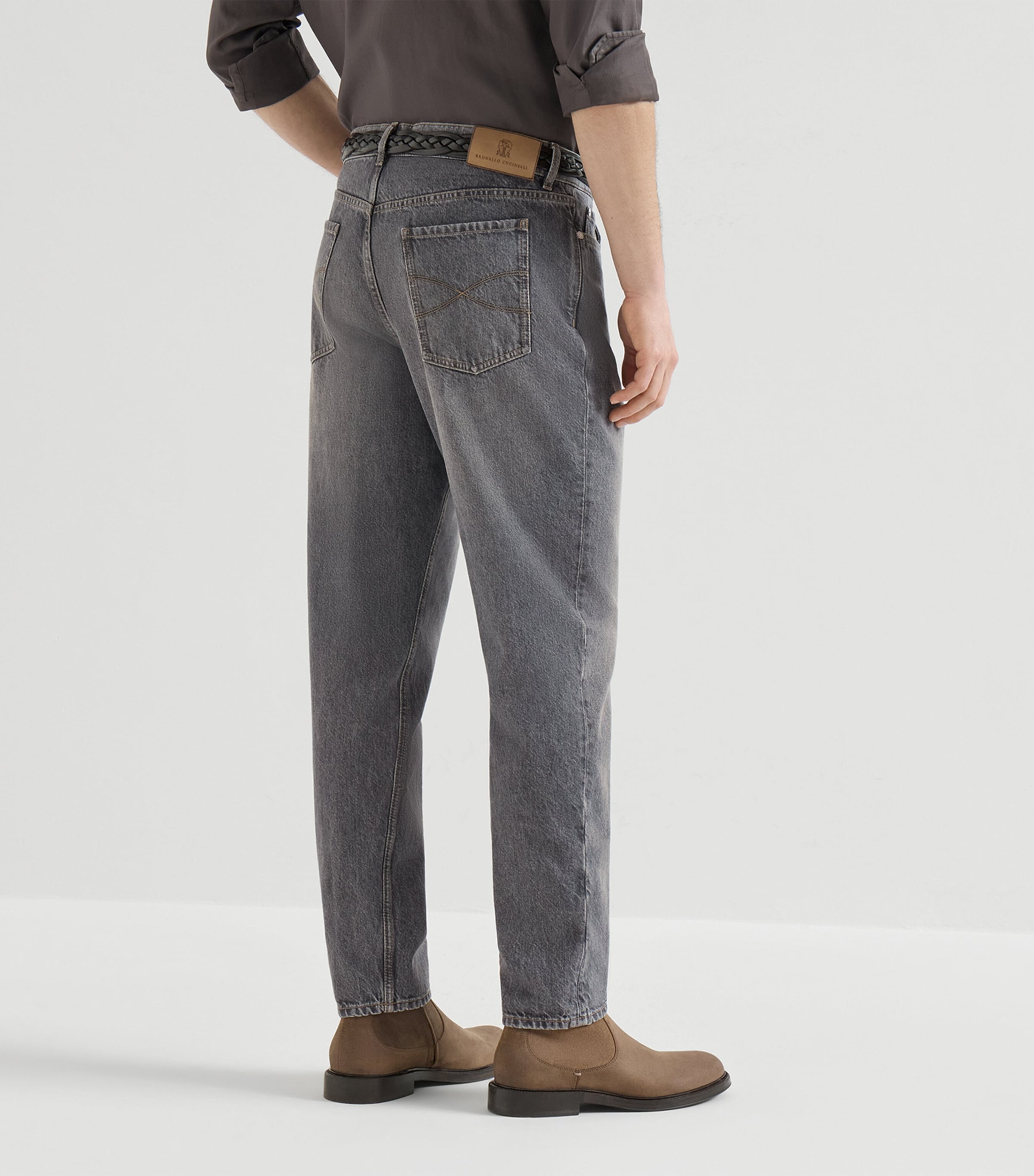 Brunello Cucinelli Mens Iconic Straight Jeans Image 3
