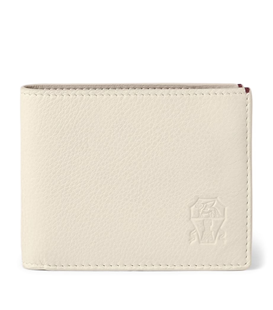 Brunello Cucinelli Grained Leather Wallet Image 1